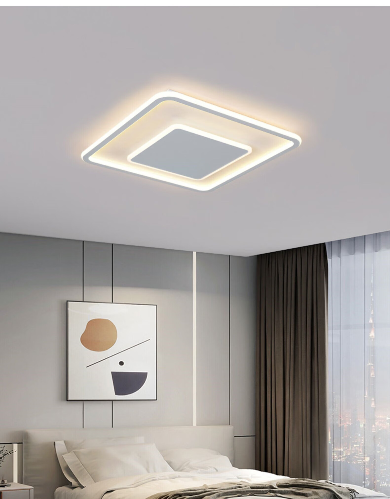 欧普照明(opple)欧普照明官方旗舰客厅主灯星空吸顶灯卧室餐厅灯极简