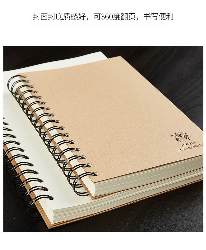 适用场景:绘图装订方式:线圈/螺旋数量:单个类型:笔记本/记事本封面