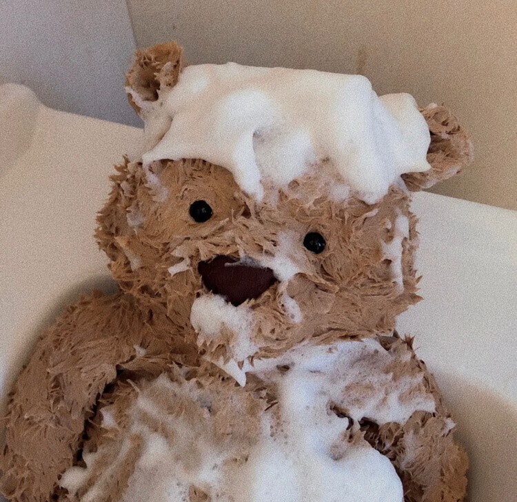 迷铭乐 英国jc巴塞罗那熊熊公仔同款丑萌罗泰迪睡觉抱玩偶小娃娃生日