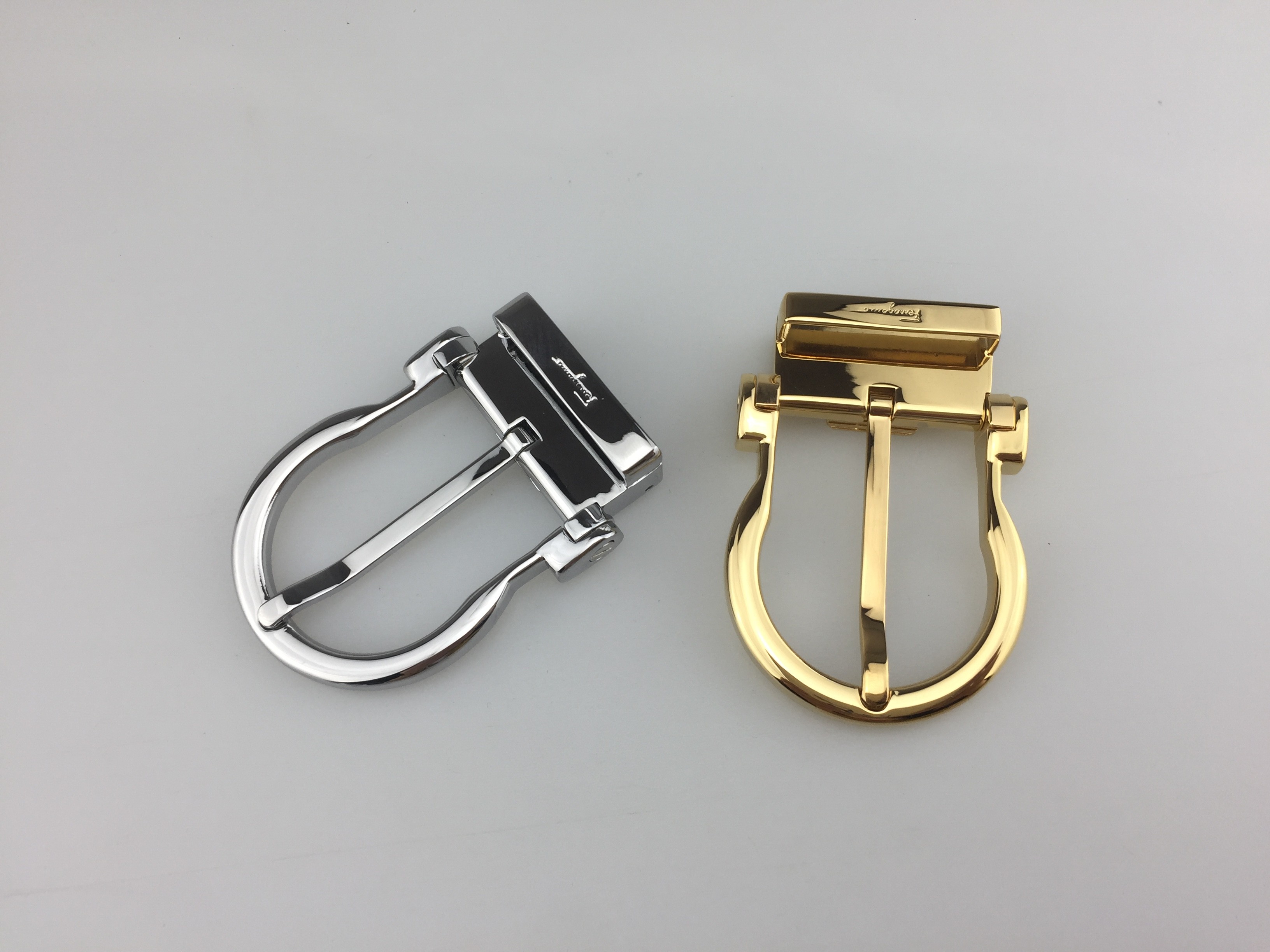 男士万宝龙皮带扣头针扣单卖铜商务裤腰带配件卡扣3530f马蹄金35