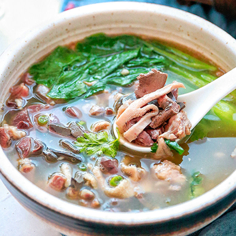 郭氏羊汤壶关羊杂全羊肉汤方便速食香辣羊杂汤自加热即食200g锅仔羊杂