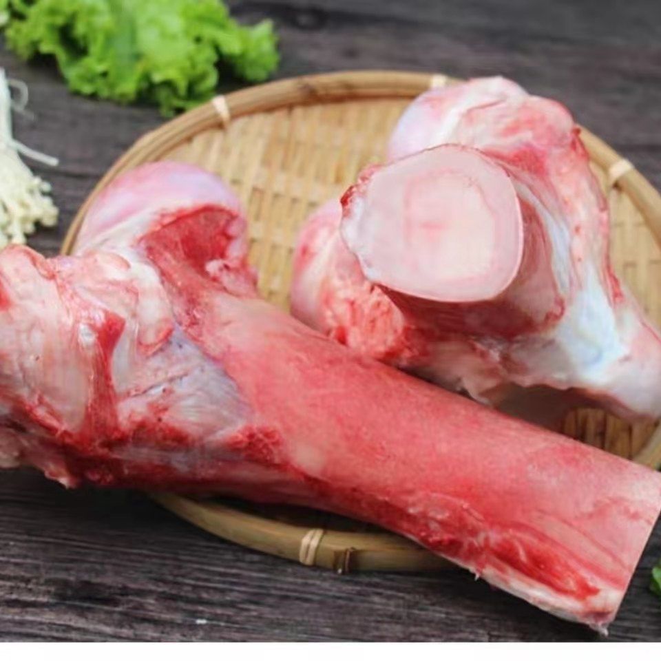 农家散养现杀牛筒骨新鲜牛骨头煲汤新鲜牛棒骨牛骨髓牛大骨牛腿骨香妮