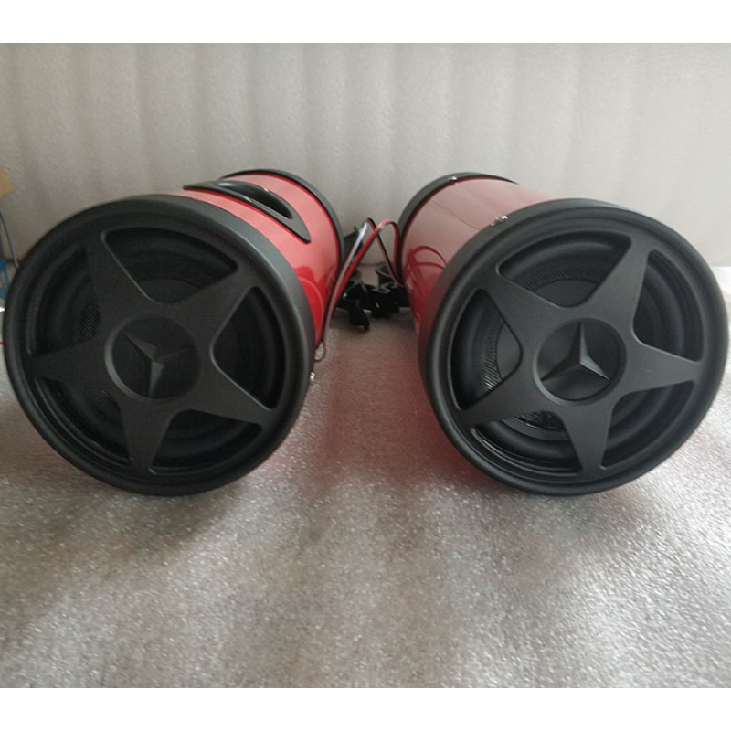 润华年电动车摩托车低音炮新款12v蓝牙音响防水低音炮mp3多功能车载