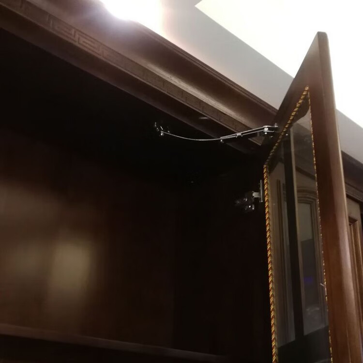 窗户限位器开门助力房门限位器平开门定位防风折叠拉杆外推外开内开