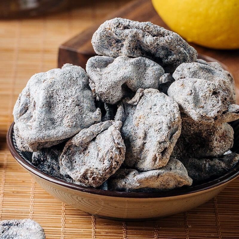 川贝咸柠檬干九制装咸柠檬果干泡水即食特产零食咸柠檬4瓶老客户专拍