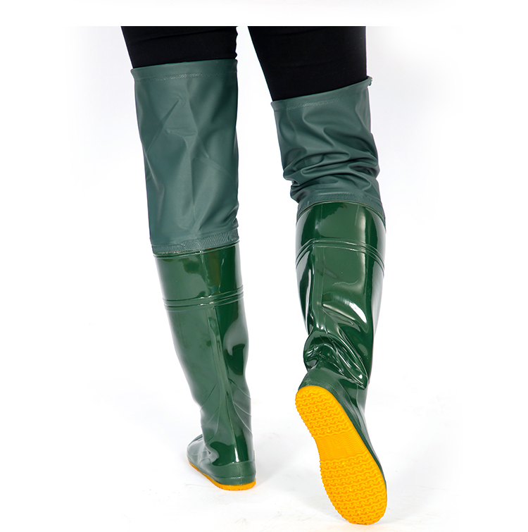 插秧靴下田插秧靴软底水田鞋插秧鞋高筒下水裤农田防滑靴水鞋水靴防水