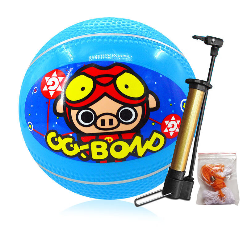 圣迪兰儿童小皮球pvc充气足球儿童幼儿园拍拍球波波球篮球橄榄球套装
