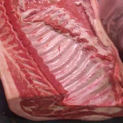 黑猪新鲜五花肉土猪肉整块带皮五花肉红烧肉前后腿肉新鲜土猪五花肉二