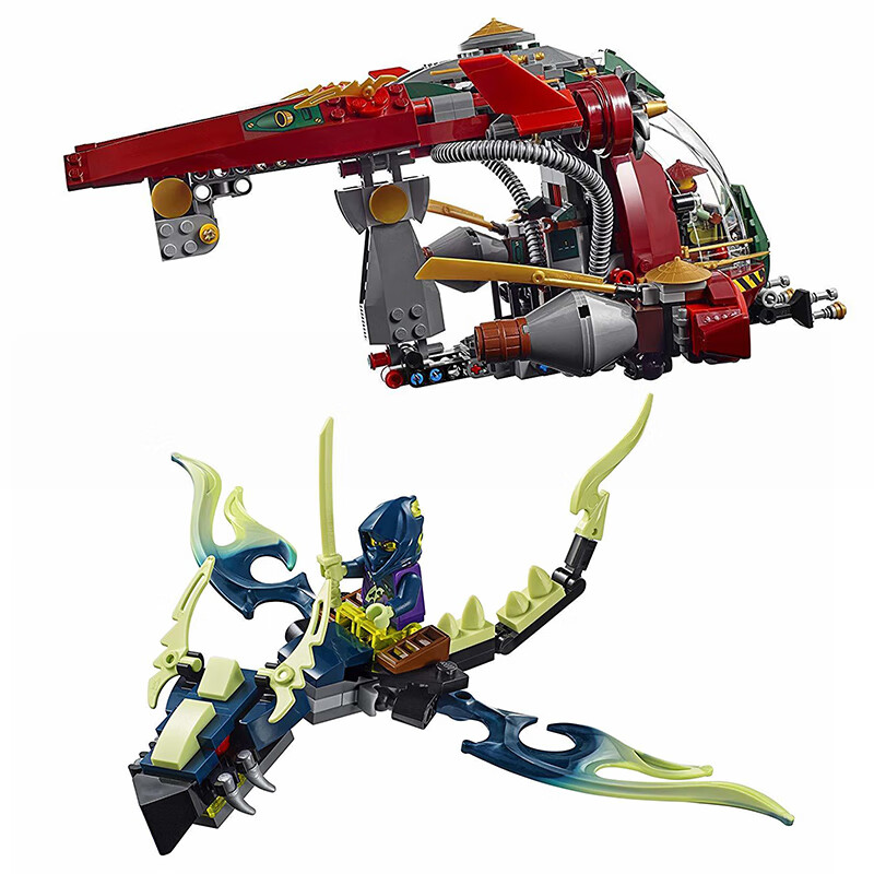 乐高(lego)幻影忍者70594灯塔 创意建筑积木同款lego幻影忍者保卫战