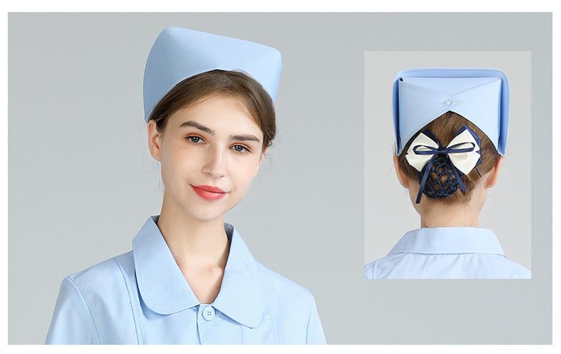 护士帽的正确戴法图片