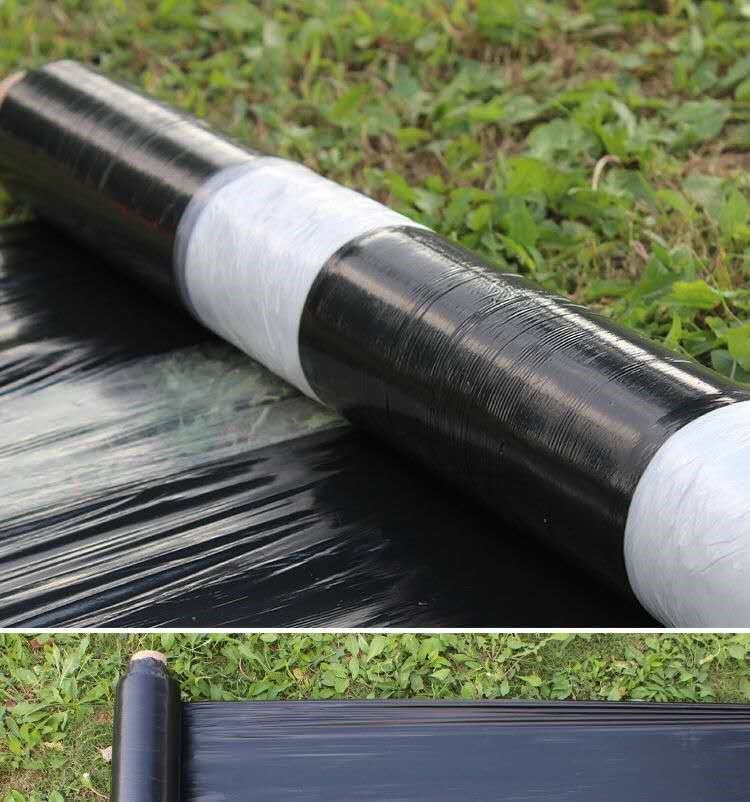 aseblarm农用黑白相间地膜单白双白地膜保温保湿除草蔬菜庄稼药材塑料