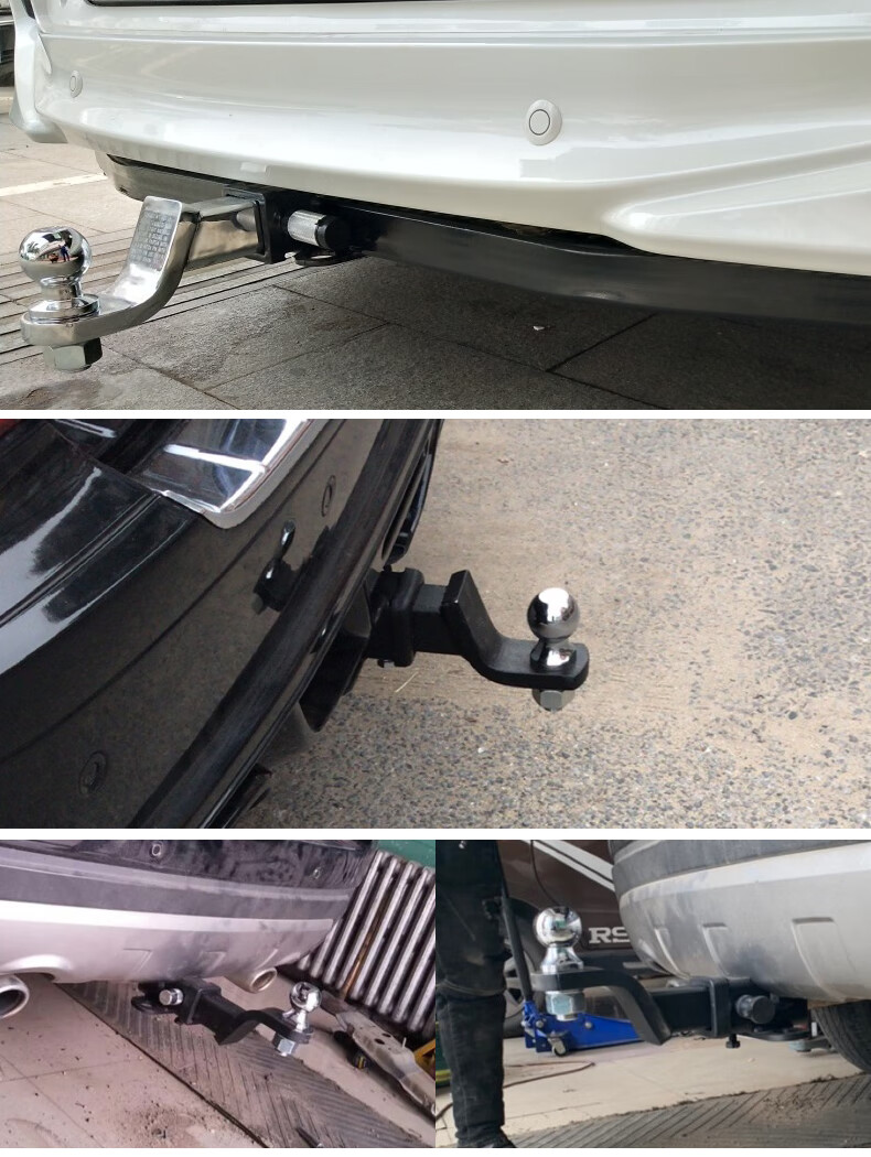 比亚迪唐dm100/80拖车钩改装拖杠流氓牵引勾托车架后拖钩尾勾脱钩