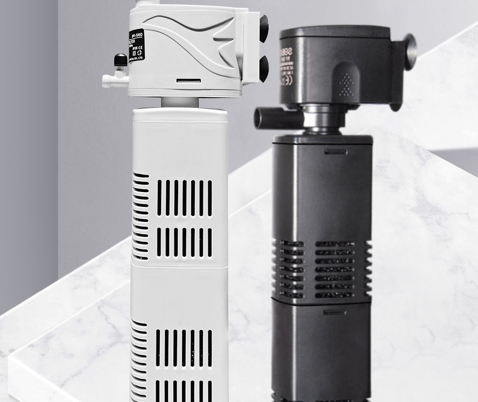 金利佳鱼缸内置过滤器三合一过滤器循环增氧抽水泵静音潜水过滤泵 wp