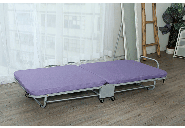 60折叠床带轮子单人午休床双人便携办公室午睡床医院陪护床简易床