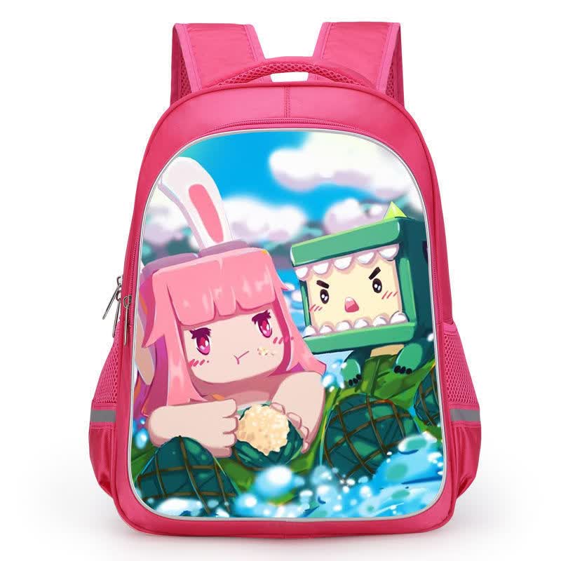 迪士尼新款花小楼书包迷你世界儿童女童一二三年级轻便减负幼儿园双肩