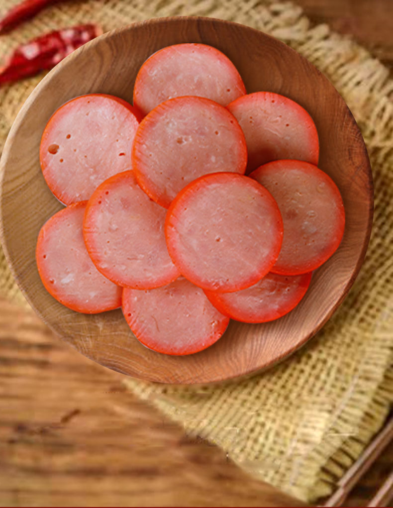 公益大红肠 420g 上海风味香肠特产公益大红肠熟食熏煮火腿 原味一根