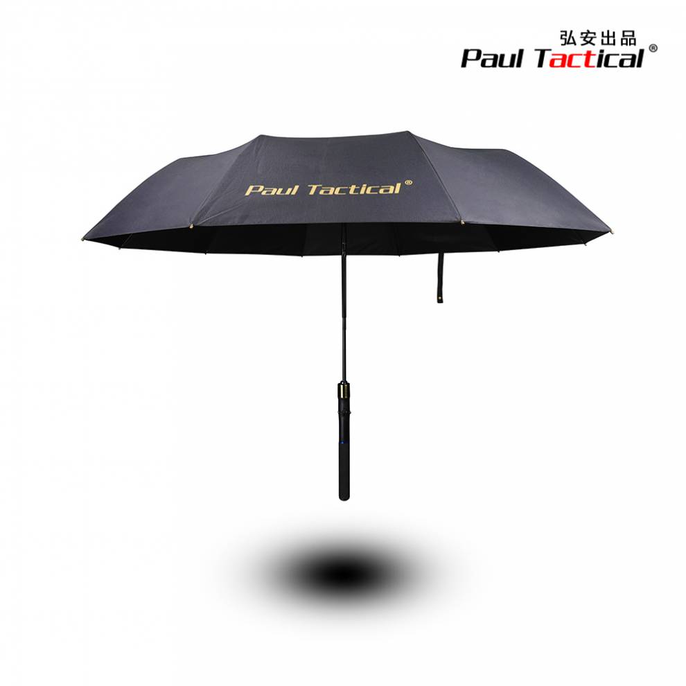 特工战术伞 雨伞黑胶晴雨伞内藏机械甩棍女生自卫战术防身 数量有限