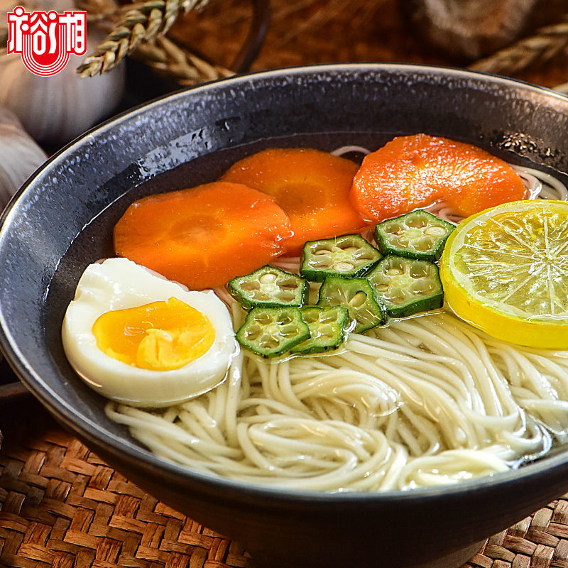 裕湘龙须面细面银丝挂面鸡蛋面香菇面荞麦面条店早餐面食 500g特一