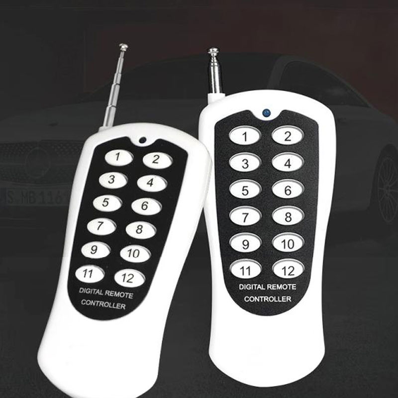 小区门口栏杆遥控器万能全频抬杆车牌识别停车场道闸杆解遥控器宝加强