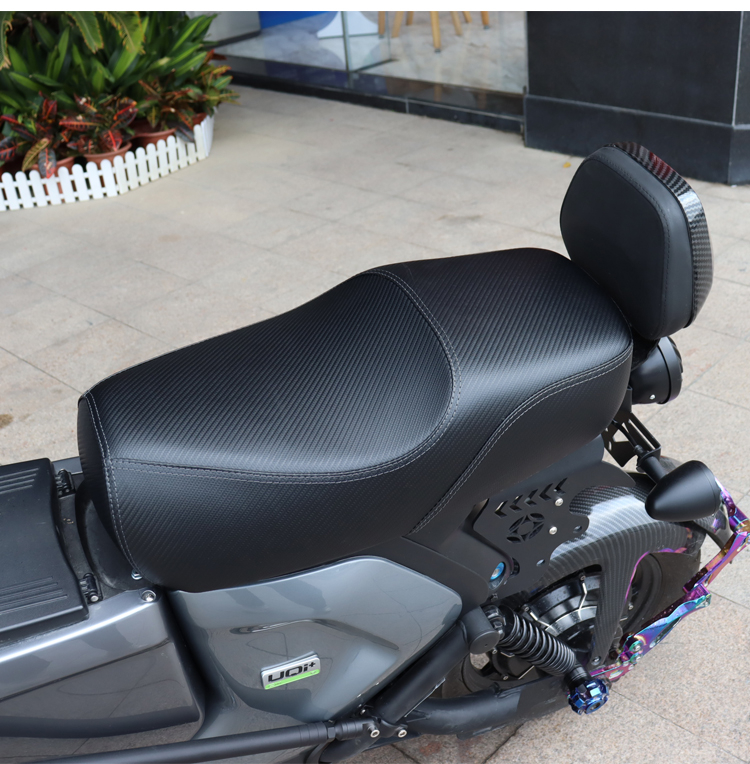 电动车双人坐垫 小牛电动车u b改装短款一体式驼峰座包uqi 双人加长