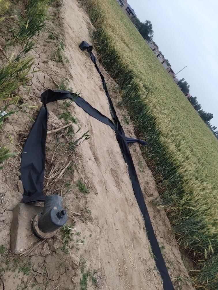 浇地水带2寸14寸新型灌溉神器加厚浇地布水带农用水龙带布垄沟无袖款