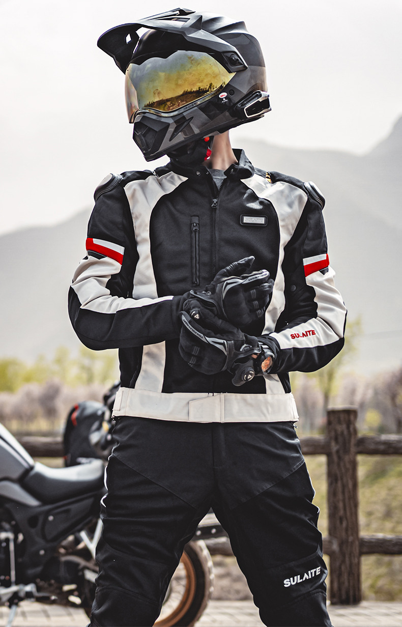 摩托车户外防雨骑行服男拉力服夏季透气机车耐风装备四季耐雨套装四季