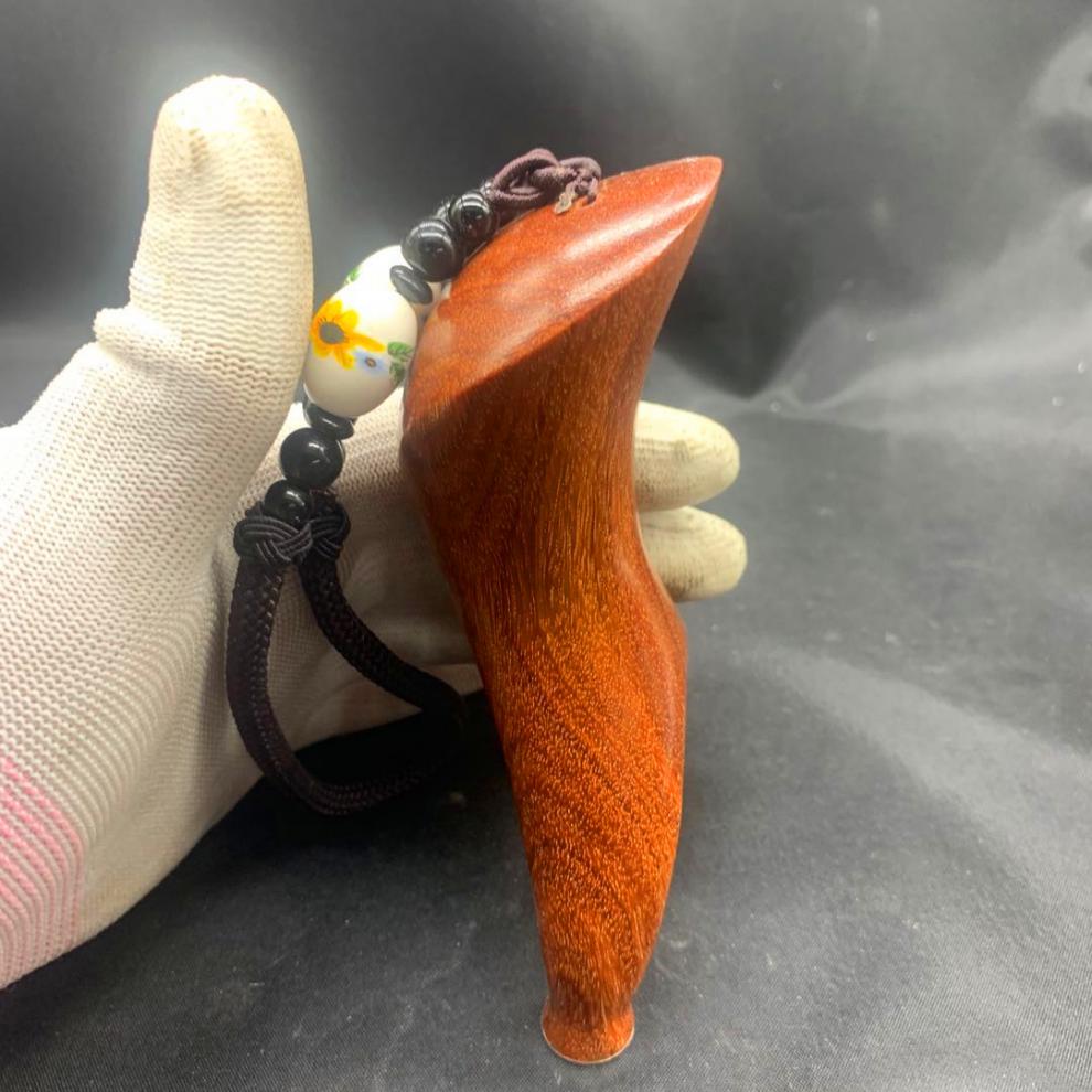 高质感细磨竞技强力弹弓龙鳞实木眼镜蛇弹弓竞技个性异形小扁皮反曲弹