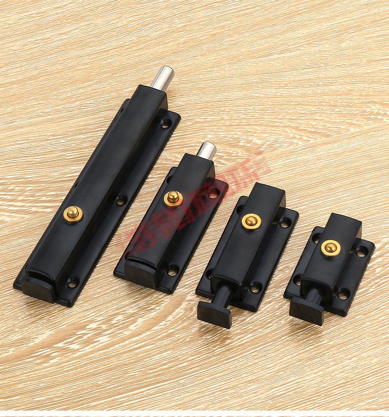 插销锁 不锈钢加厚自动弹簧锁扣门锁门闩卫生间门栓门扣木门防盗门销