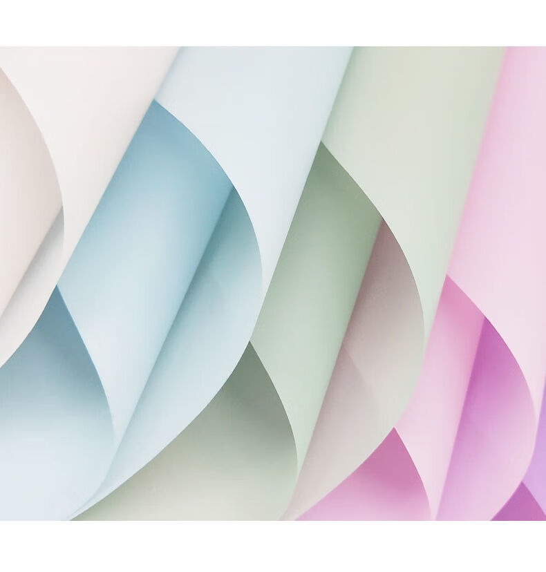 晨雾柔光韩素纸韩式花艺雾面纸防水纸花束包装材料纸鲜花礼品包装透白