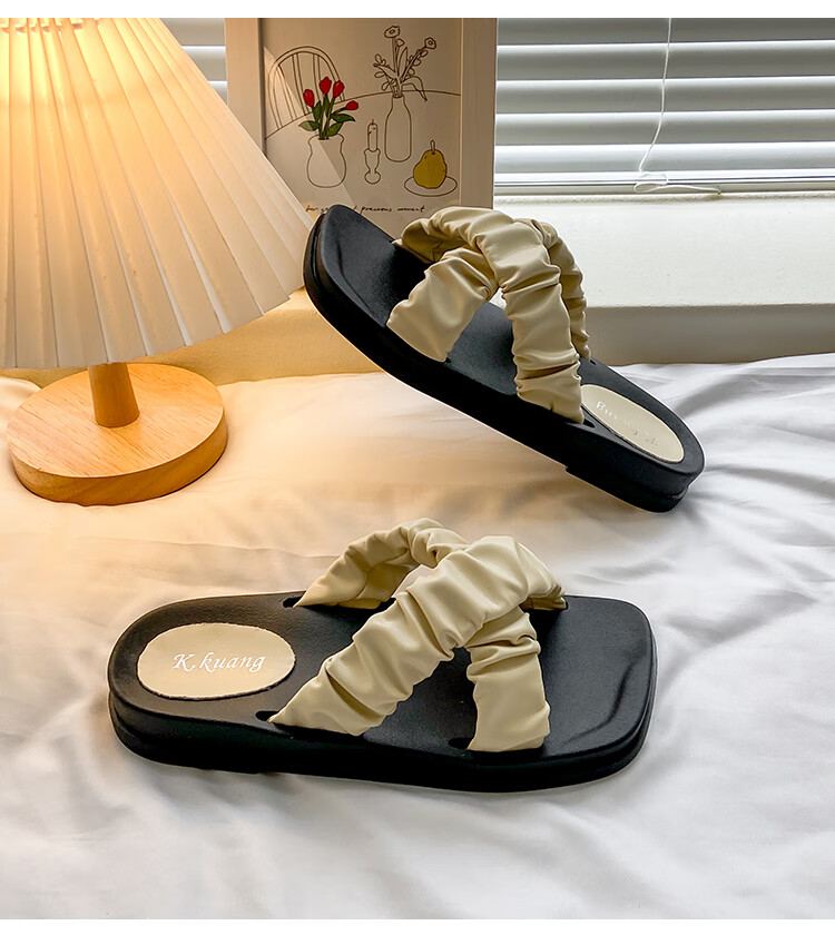 女生拖鞋夏天外出可外穿可爱少女夏季穿的气质款仙女风时尚凉拖沙滩鞋