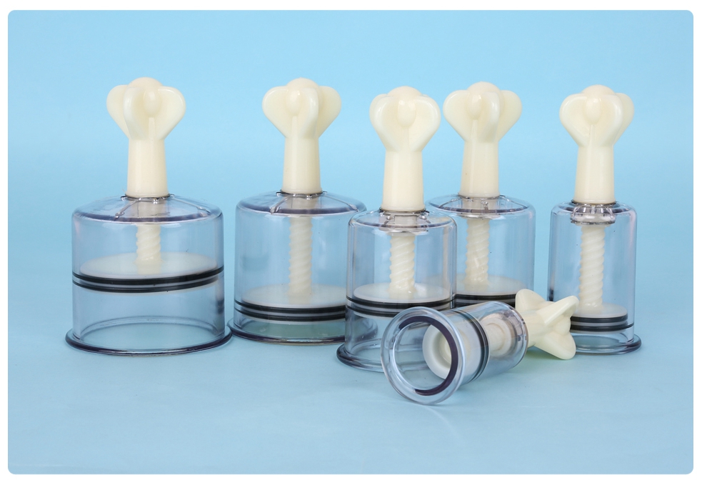 锦康jinkang真空拔罐器旋转手拧式拔气罐负压拔火罐家用非玻璃抽气拔