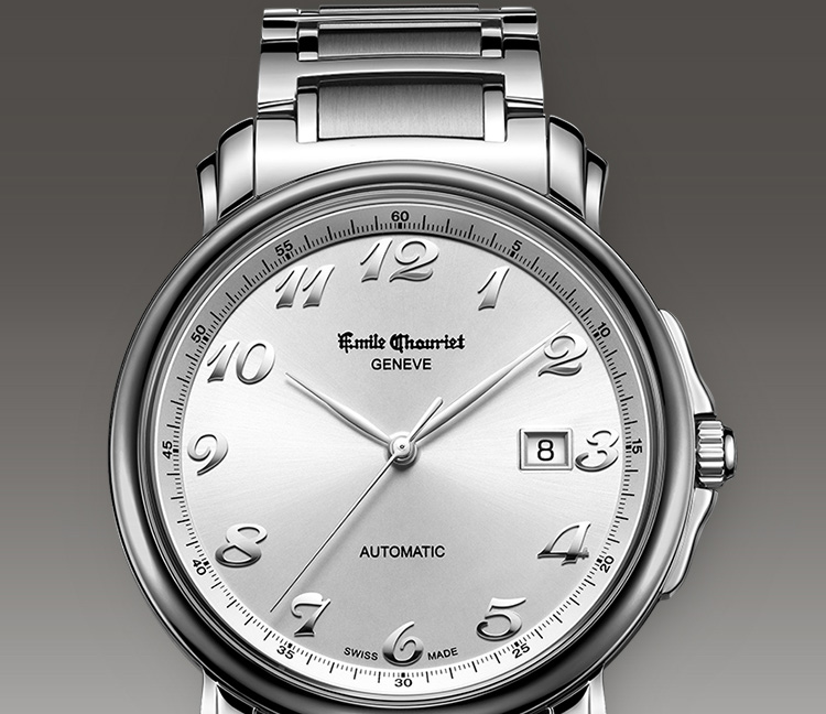 情人节礼物艾米龙emilechouriet瑞士手表莱蒙系列钻石机械表男表情侣