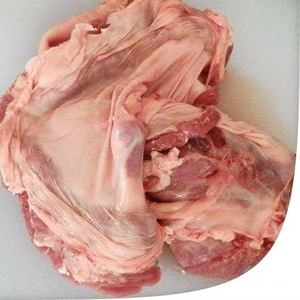 猪护心肉 新鲜冷冻 连肝肉 罗根肉 隔膜肉 猪肉 2斤