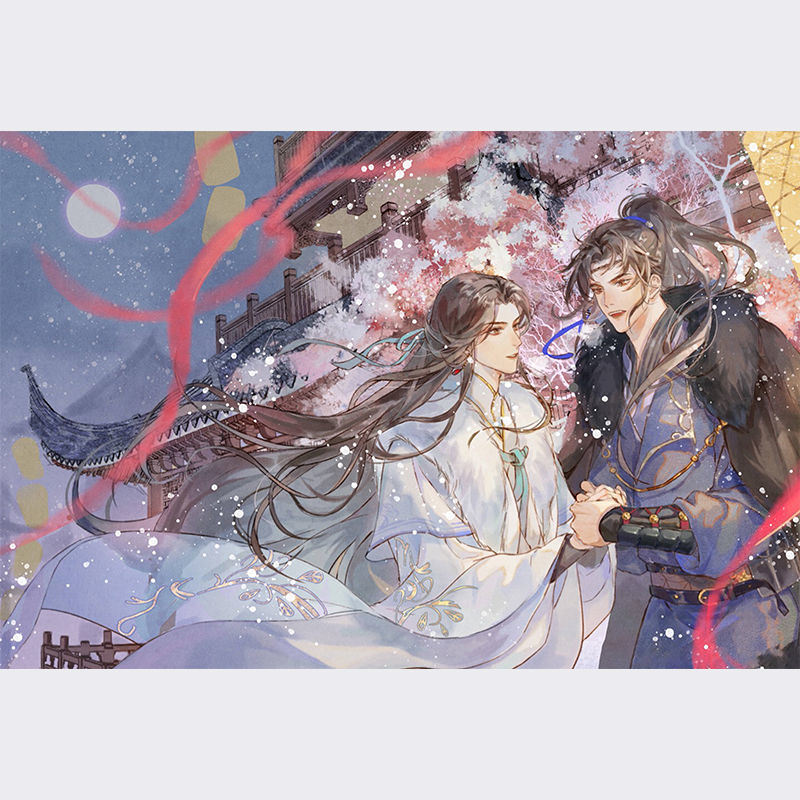 将进酒系列原耽系列木质拼图1000片卡通动漫明星生活照私人订制 10