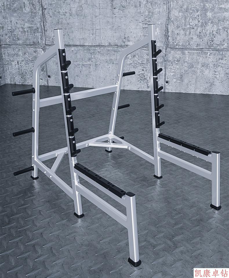 自由框式龙门架卧推架杠铃架健身房健身器材家用半框深蹲架120公斤