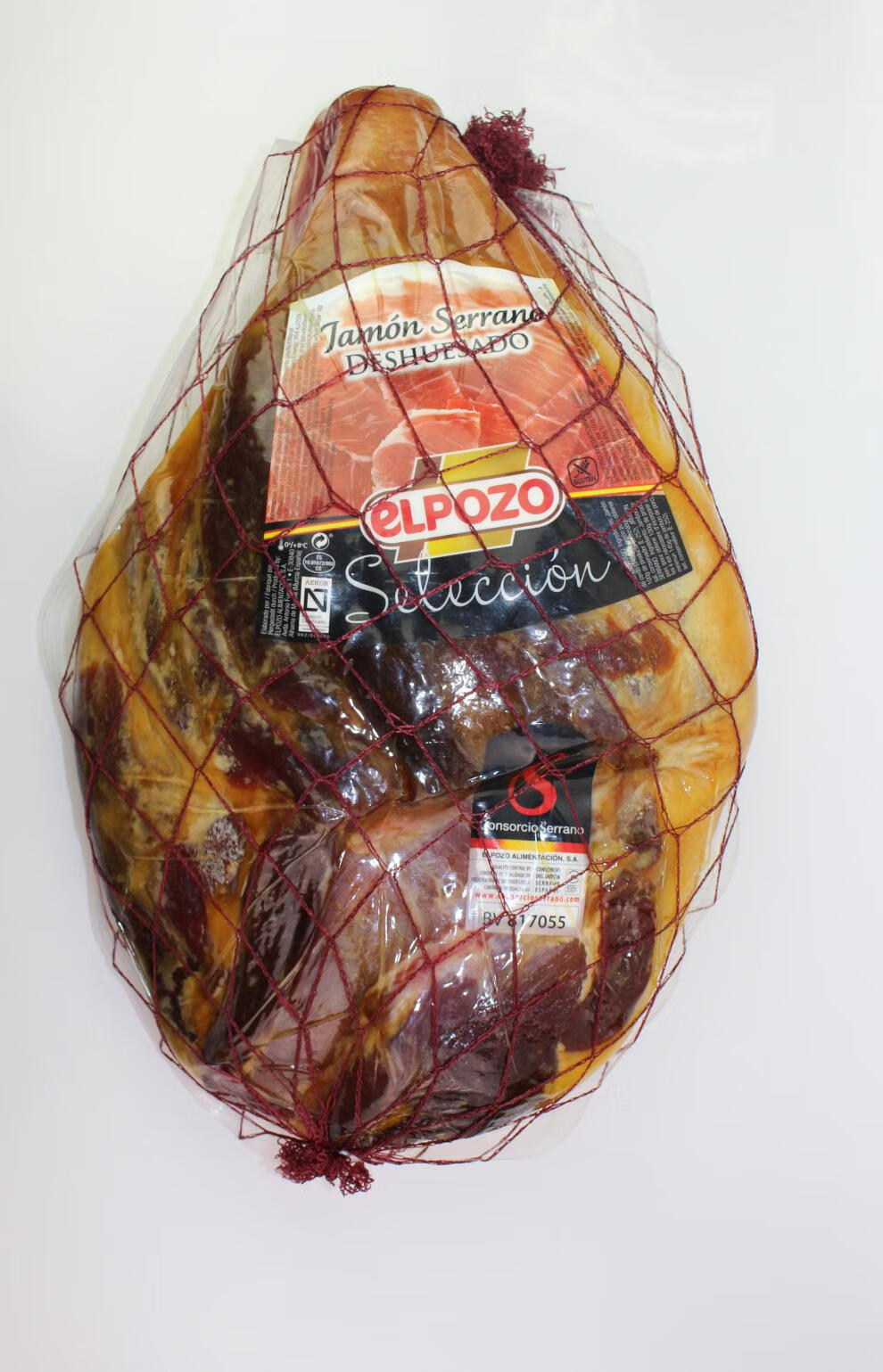 5折 西班牙serrano去骨elpozo整只塞拉诺火腿约5.