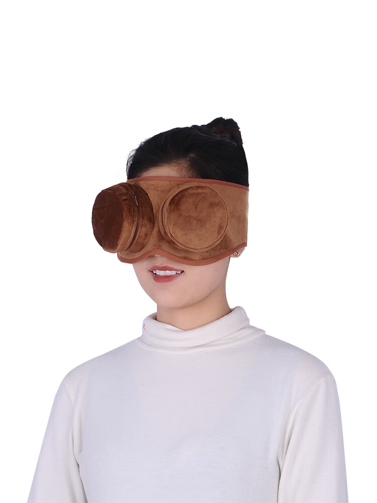 无烟眼部艾灸盒随身灸家用纯铜盒眼睛美容祛皱温灸艾条柱艾灸罐眼布袋