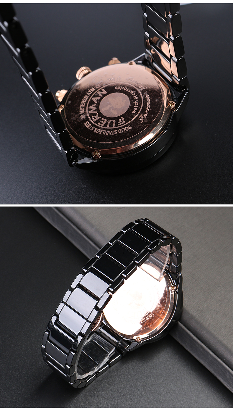 适配阿玛尼ar-70002 ar-1507/1509 ar1452/1451陶瓷表带表壳配件 ar