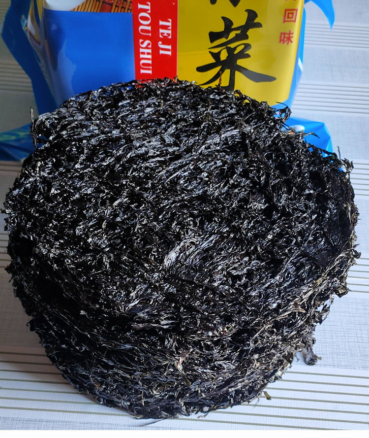 六鳌干坛特级宝宝野生纯头水紫菜批发散装无沙免洗无料包东山 发货100
