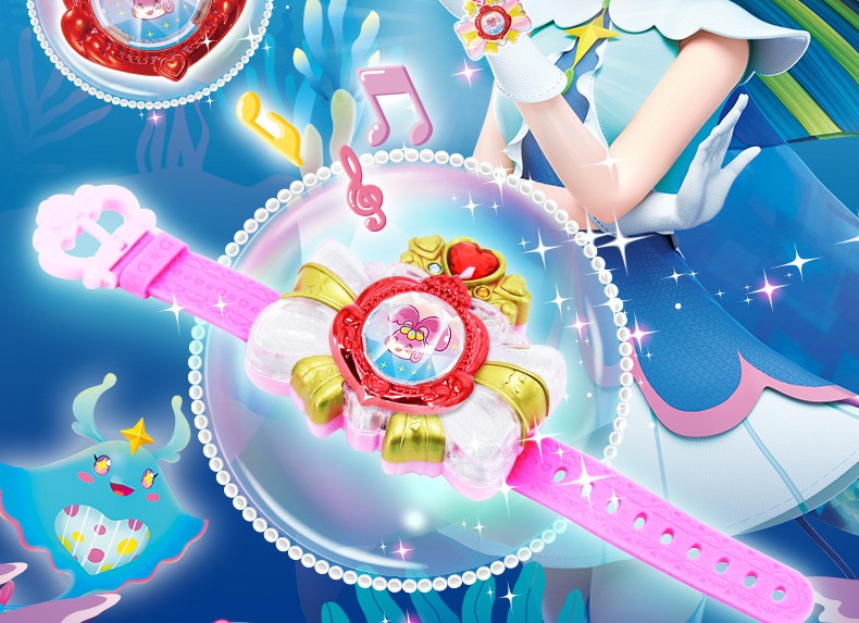 巴啦啦小魔仙魔法海萤堡女孩玩具换装人偶魔法棒变身器套装礼物凌海昕