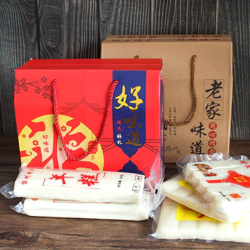 台州特产手工年糕农家水磨手工白年糕散装礼盒温岭年糕送礼 年糕3根