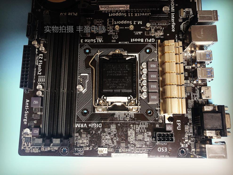 z97主板/华硕 z97-k r2.0支持4代cpu z97-a pcie可转8个sata 深蓝色