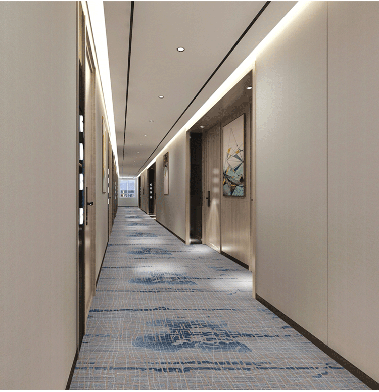 宾馆走廊地毯酒店地毯宾馆走廊美容院会所楼梯过道定制加厚商用卧室满