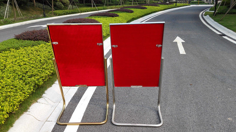 派诺特水牌展示架立牌指示牌不锈钢广告牌海报架酒店l型脚迎宾牌导向