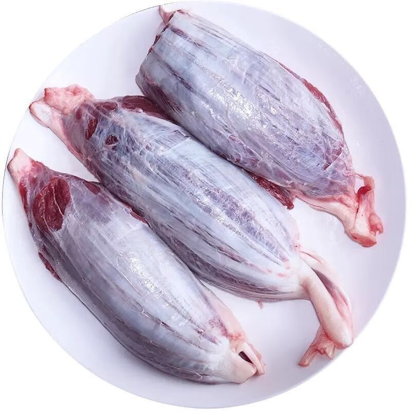 牛腱肉原切金钱腱1500g生鲜牛腱子肉芯原味牛肉新鲜牛腱子肉鲜冻 斓维