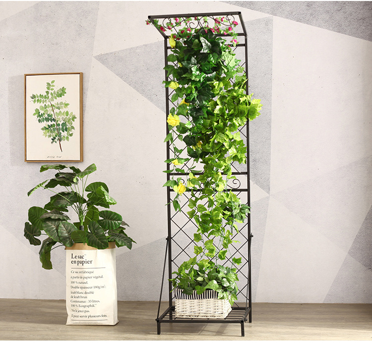花架爬藤架艺田园风室内外植物攀爬花架绿萝花架月季花子植物支架柱锐
