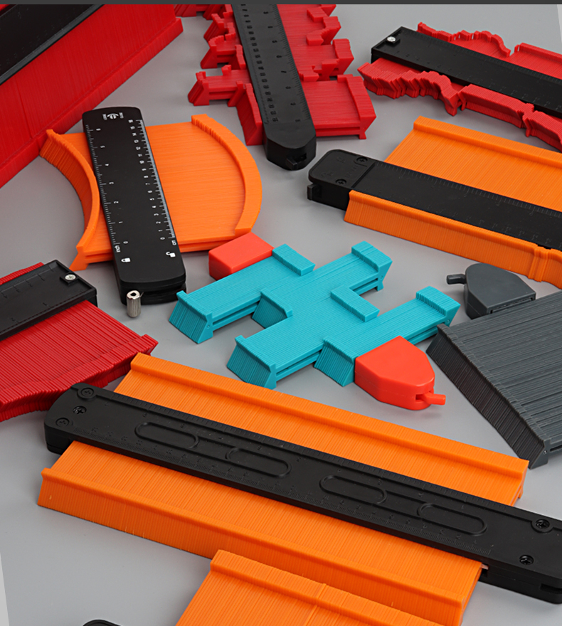 万能取型神器多功能取型器异性弧度仿形尺木工轮廓规大号加长加深取样