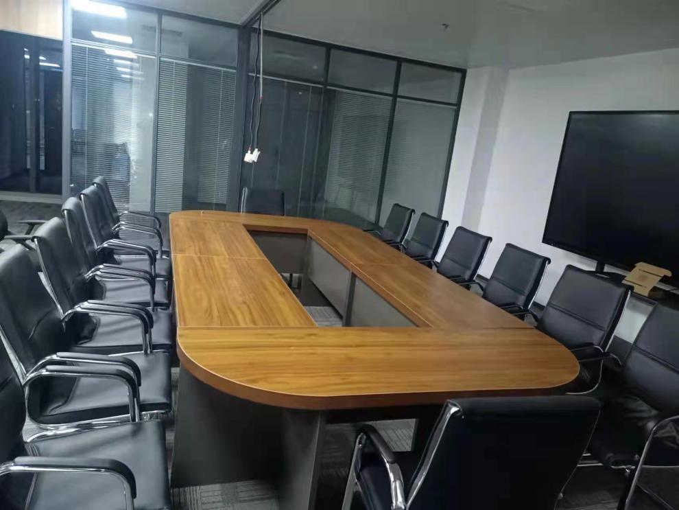 创意拼接椭圆会议桌自由组合加厚u型会议桌大型开会培训长条桌椅40米