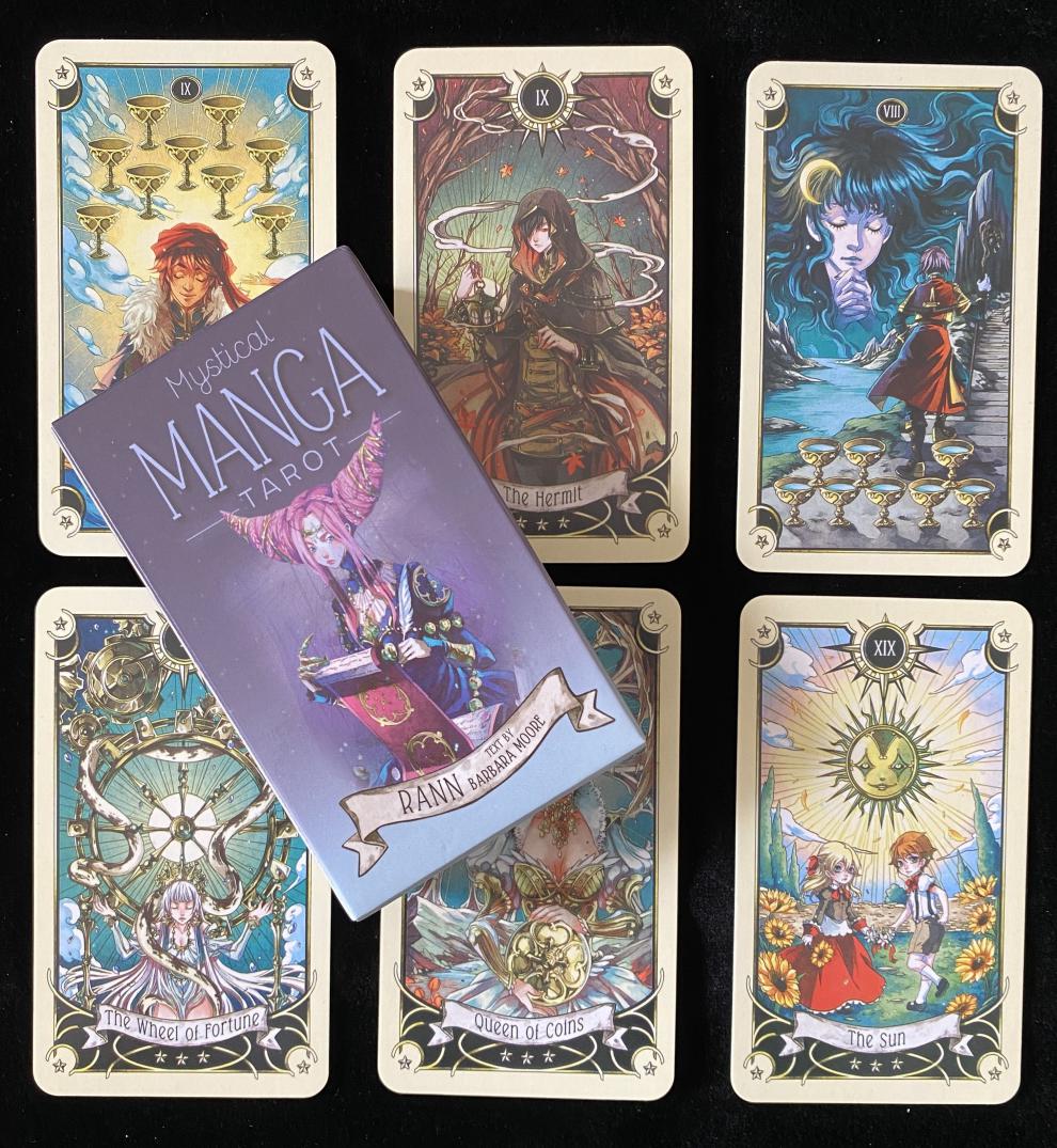 百年韦特无边框史密斯神秘漫画英文塔定制罗卡牌 无边框百年韦特 中英