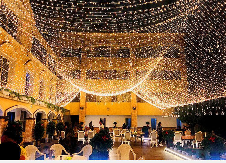 家用氛围灯led灯饰网红串灯氛围灯阳台卧室家用清吧彩灯闪灯满天星